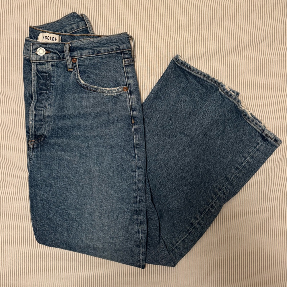 Agolde Classic Indigo Jeans
